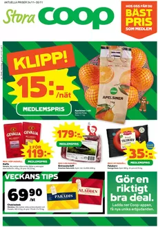 Stora Coop-katalog i Alingsås | Nya erbjudanden att upptäcka | 2025-11-24T00:00:00.000Z - 2025-11-30T00:00:00.000Z