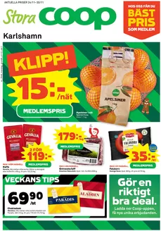 Stora Coop-katalog i Avesta | Erbjudanden för fyndjägare | 2025-11-24T00:00:00.000Z - 2025-11-30T00:00:00.000Z