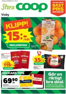Stora Coop-katalog i Alingsås | Våra bästa fynd | 2025-11-24T00:00:00.000Z - 2025-11-30T00:00:00.000Z