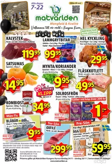 Matvärlden-katalog i Alingsås | Veckans erbjudanden Kungens Kurva! | 2025-11-24T00:00:00.000Z - 2025-11-30T00:00:00.000Z