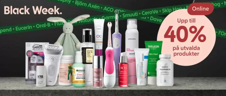 Apotek Hjärtat-katalog i Strömsnäsbruk | Black week! Upp till 40%. | 2025-11-25T00:00:00.000Z - 2025-12-01T00:00:00.000Z