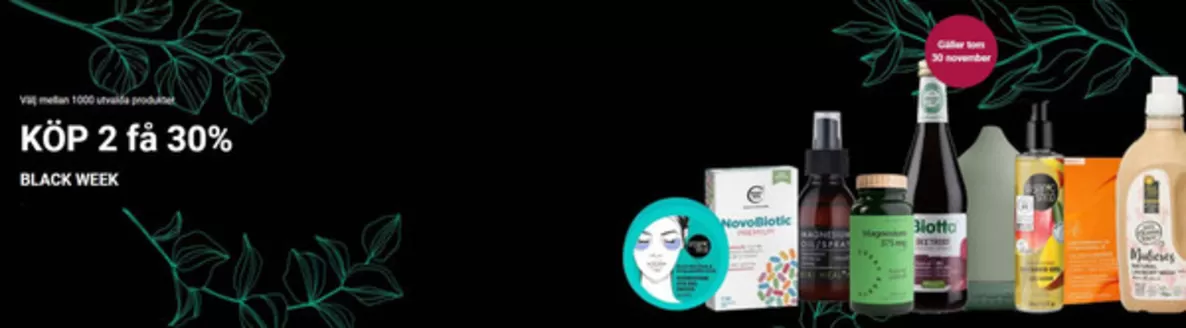 Hälsokraft-katalog i Strömsnäsbruk | Black week!  | 2025-11-25T00:00:00.000Z - 2025-12-01T00:00:00.000Z