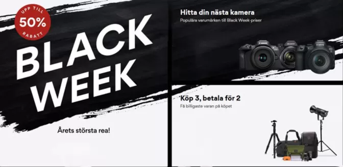 Scandinavian Photo-katalog i Linköping | Black week! | 2025-11-25T00:00:00.000Z - 2025-12-01T00:00:00.000Z