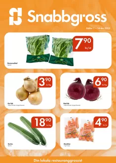 Snabbgross-katalog i Trelleborg | Snabbgross Kampanjblad v. 49–50 | 2025-11-26T00:00:00.000Z - 2025-12-15T00:00:00.000Z