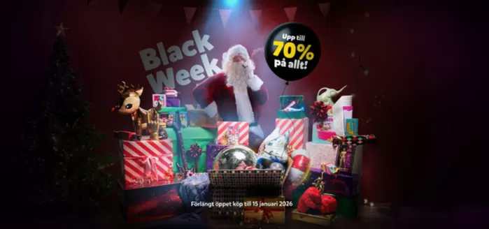 Partykungen-katalog i Stockholm | Black week! Upp till 70%. | 2025-11-26T00:00:00.000Z - 2026-01-15T00:00:00.000Z