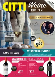Citti-katalog i Eskilstuna | Citti Weine zum fest! | 2025-11-26T00:00:00.000Z - 2025-12-31T00:00:00.000Z