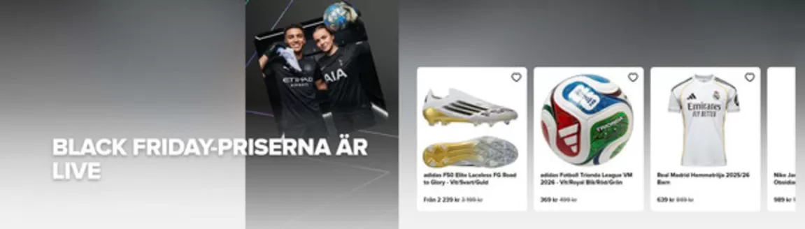 Unisport-katalog i Mariestad | Black Friday!  | 2025-11-27T00:00:00.000Z - 2025-12-02T00:00:00.000Z