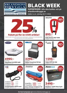 Erlandsons Brygga-katalog i Mariestad | Black week!  | 2025-11-27T00:00:00.000Z - 2025-11-30T00:00:00.000Z