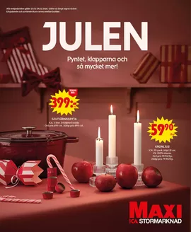 ICA Maxi-katalog | ICA Maxi reklamblad | 2025-11-27T00:00:00.000Z - 2025-12-24T00:00:00.000Z