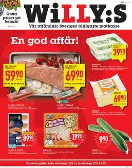 Willys-katalog | Rabatter och kampanjer | 2025-12-01T00:00:00.000Z - 2025-12-07T00:00:00.000Z