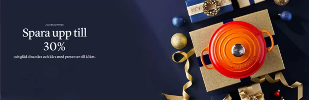 Le Creuset-katalog i Höganäs | Spara upp till 30%! | 2025-12-04T00:00:00.000Z - 2025-12-25T00:00:00.000Z