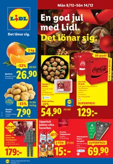 Lidl-katalog i Kungsbacka | Top-erbjudanden för alla fyndjägare | 2025-12-08T00:00:00.000Z - 2025-12-14T00:00:00.000Z