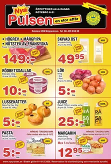 Nya Pulsen-katalog i Ödåkra | Nya Pulsen reklamblad | 2025-12-08T00:00:00.000Z - 2025-12-14T00:00:00.000Z