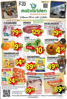 Matvärlden-katalog i Farsta | Veckans erbjudanden Veddesta! | 2025-12-08T00:00:00.000Z - 2025-12-14T00:00:00.000Z