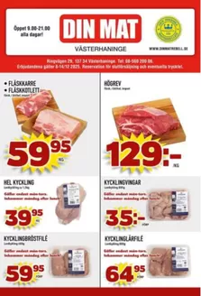 Din Mat-katalog i Örebro | Din Mat reklambad | 2025-12-08T00:00:00.000Z - 2025-12-14T00:00:00.000Z
