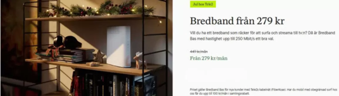 Tele2-katalog i Malmö | Julkampanj! | 2025-12-09T00:00:00.000Z - 2025-12-24T00:00:00.000Z