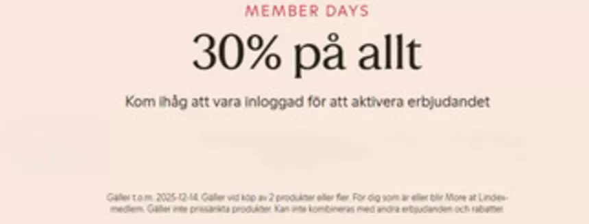 Lindex-katalog i Järfälla | 30% på allt! | 2025-12-10T00:00:00.000Z - 2025-12-14T00:00:00.000Z