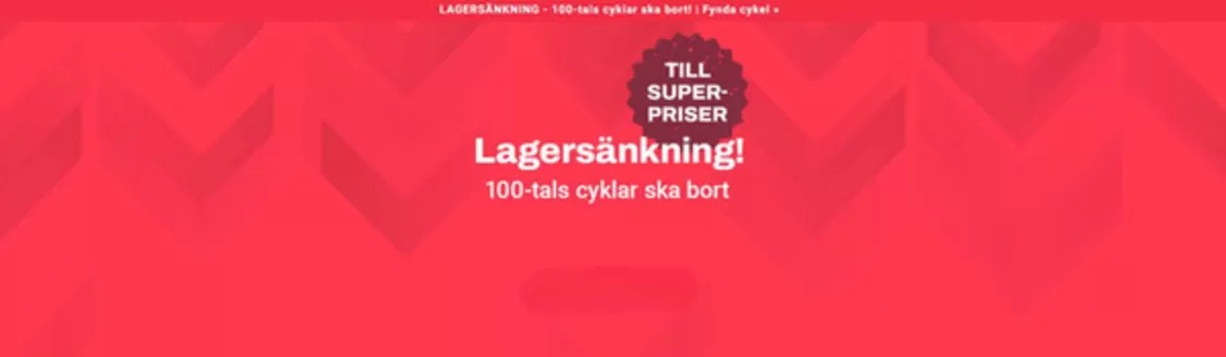 Cykelkraft-katalog i Järfälla | Lagersänkning! | 2025-12-11T00:00:00.000Z - 2025-12-26T00:00:00.000Z