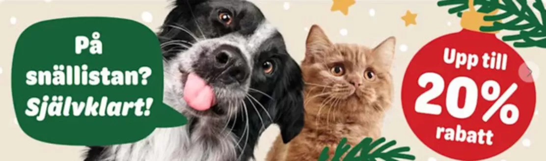 Zooplus-katalog i Jönköping | Upp till 20% rabatt! | 2025-12-11T00:00:00.000Z - 2025-12-26T00:00:00.000Z