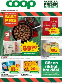 Coop Konsum-katalog | Exklusiva deals och fynd | 2025-12-15T00:00:00.000Z - 2025-12-24T00:00:00.000Z