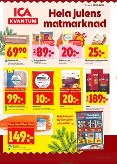 ICA Kvantum-katalog i Karlstad | Spara nu med våra deals | 2025-12-15T00:00:00.000Z - 2025-12-21T00:00:00.000Z