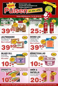 Nya Pulsen-katalog i Örebro | Nya Pulsen reklamblad | 2025-12-15T00:00:00.000Z - 2025-12-25T00:00:00.000Z