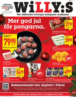 Willys-katalog i Örebro | Exklusiva fynd | 2025-12-15T00:00:00.000Z - 2025-12-25T00:00:00.000Z