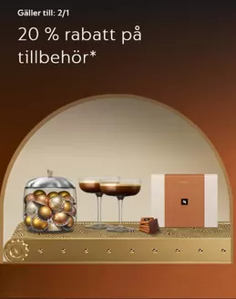 Nespresso-katalog i Enköping | Utforska nya sätt att lyxa till din kaffestund! | 2025-12-15T00:00:00.000Z - 2026-01-02T00:00:00.000Z
