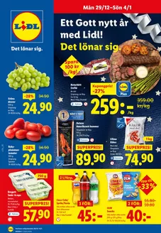 Lidl-katalog i Lidköping | Nationell ERBJUDANDEN VECKA 1 | 2025-12-29T00:00:00.000Z - 2026-01-04T00:00:00.000Z