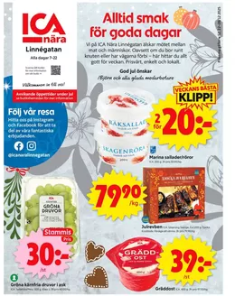 ICA Nära-katalog i Lidköping | ICA Nära reklamblad | 2025-12-22T00:00:00.000Z - 2025-12-28T00:00:00.000Z