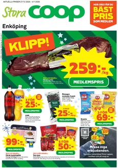 Stora Coop-katalog i Åkersberga | Stora Coop reklamblad | 2025-12-27T00:00:00.000Z - 2026-04-01T00:00:00.000Z
