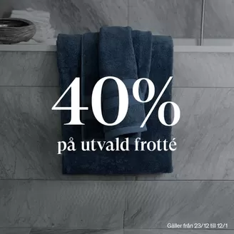SOVA-katalog | Upp till 40%! | 2025-12-23T00:00:00.000Z - 2026-01-12T00:00:00.000Z
