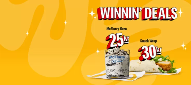 McDonald's-katalog i Haninge | Fantastiska erbjudanden! | 2025-12-23T00:00:00.000Z - 2026-01-06T00:00:00.000Z