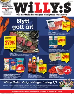 Willys-katalog i Norrköping | Exklusiva fynd | 2025-12-26T00:00:00.000Z - 2026-01-04T00:00:00.000Z