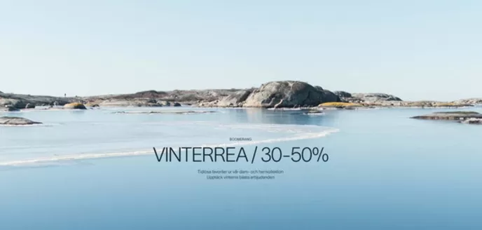 Boomerang-katalog i Karlstad | VinterRea 30-50%! | 2025-12-26T00:00:00.000Z - 2026-01-10T00:00:00.000Z