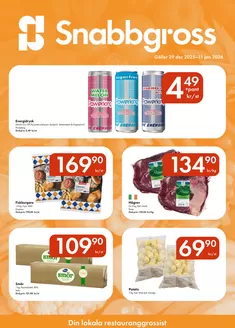 Snabbgross-katalog i Nacka | Snabbgross Kampanjblad v. 1–2 | 2025-12-24T00:00:00.000Z - 2026-01-12T00:00:00.000Z