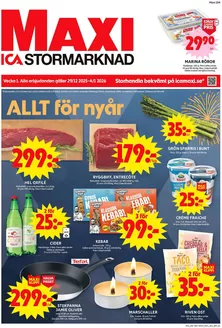 ICA Maxi-katalog i Filipstad | ICA Maxi reklamblad | 2025-12-29T00:00:00.000Z - 2026-01-04T00:00:00.000Z