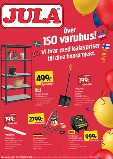Jula-katalog i Hässleholm | kampanjbladet Jula | 2025-12-30T00:00:00.000Z - 2026-01-14T00:00:00.000Z
