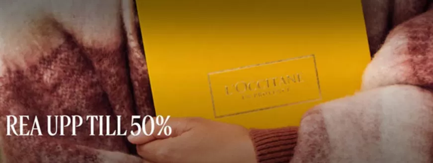L'Occitane-katalog | Rea! Upp till 50%. | 2025-12-31T00:00:00.000Z - 2026-01-14T00:00:00.000Z