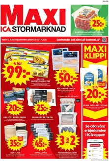 ICA Maxi-katalog i Vårgårda | ICA Maxi reklamblad | 2026-01-05T00:00:00.000Z - 2026-01-11T00:00:00.000Z