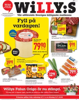 Willys-katalog i Boo | Rabatter och kampanjer | 2026-05-01T00:00:00.000Z - 2026-11-01T00:00:00.000Z