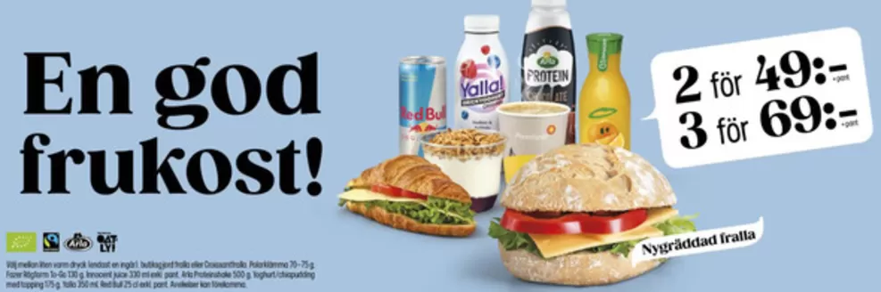 Pressbyrån-katalog i Örebro | En god frukost! | 2026-01-09T00:00:00.000Z - 2026-01-24T00:00:00.000Z