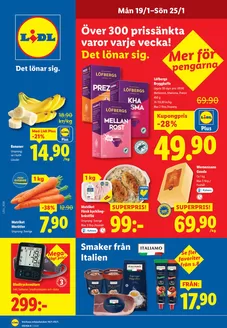 Lidl-katalog i Charlottenberg | ERBJUDANDEN VECKA 4 | 2026-01-19T00:00:00.000Z - 2026-01-25T00:00:00.000Z