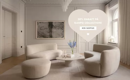Sleepo-katalog i Gävle | 20% rabatt! | 2026-01-14T00:00:00.000Z - 2026-01-29T00:00:00.000Z