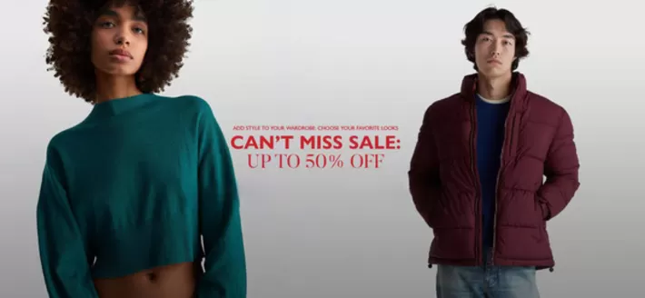 United Colors of Benetton-katalog i Löddeköpinge | Up to 50% Off! | 2026-01-15T00:00:00.000Z - 2026-01-30T00:00:00.000Z