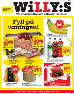 Willys-katalog i Göteborg | Top-erbjudanden för sparrävar | 2026-01-19T00:00:00.000Z - 2026-01-25T00:00:00.000Z