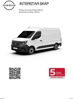 Nissan-katalog i Norrköping | 18C SE INTERSTAR Kundprislista New Interstar e | 2026-01-24T00:00:00.000Z - 2026-02-07T00:00:00.000Z