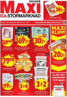 ICA Maxi-katalog i Halmstad | Aktuella fynd och erbjudanden | 2026-02-02T00:00:00.000Z - 2026-02-08T00:00:00.000Z