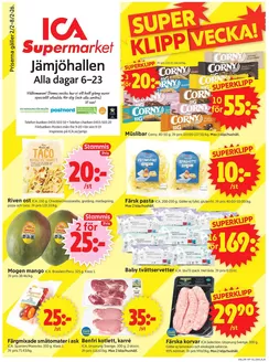 ICA Supermarket-katalog i Hammarstrand | ICA Supermarket reklamblad | 2026-02-02T00:00:00.000Z - 2026-08-26T00:00:00.000Z