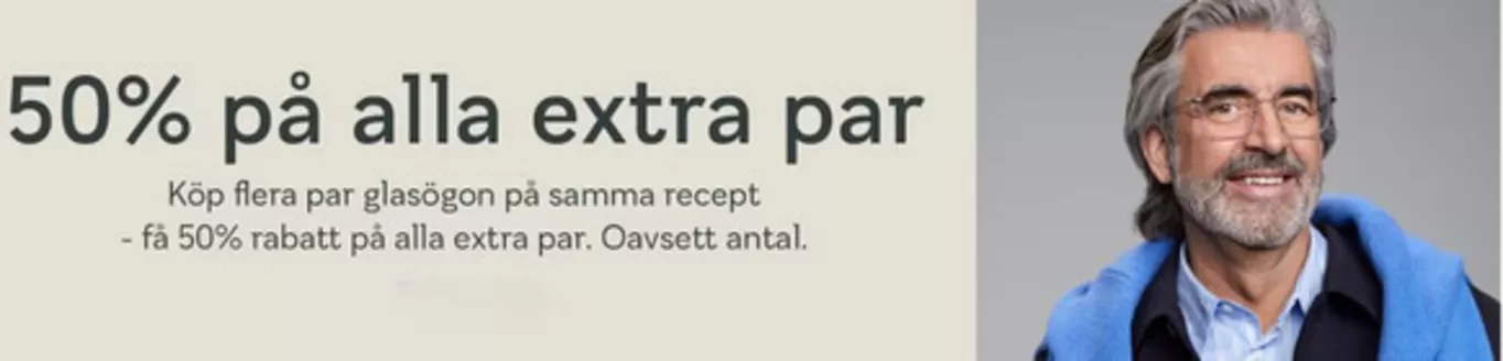 smarteyes-katalog i Arjeplog | 50% på alla extra par! | 2026-02-09T00:00:00.000Z - 2026-02-24T00:00:00.000Z